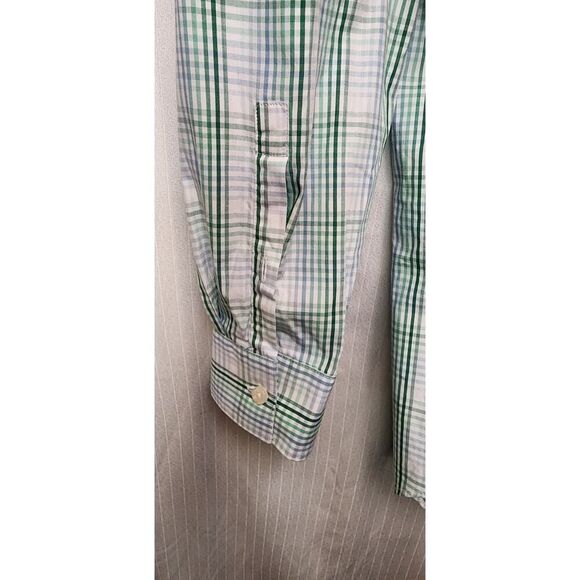 Apt.9 Button Down Long Sleeve Plaid Green Shirt Size XXL - Picture 5 of 6